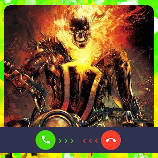 Fake Call Ghost Rider icon
