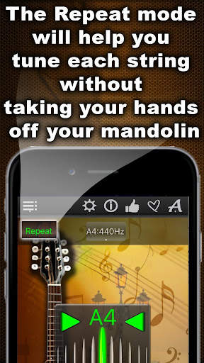 Chromatic Mandolin Tuner screenshot 5