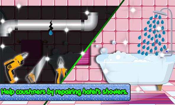Hotel Manager : Room cleaning & Food Cooking game screenshot 15