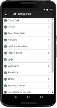 Alpha Blondy Music&Lyrics screenshot 3