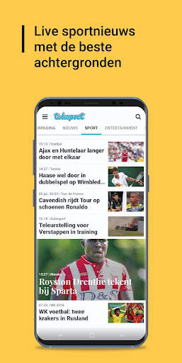 De Telegraaf nieuws-app screenshot 3