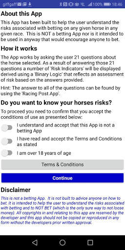 Bet Check Lite screenshot 1