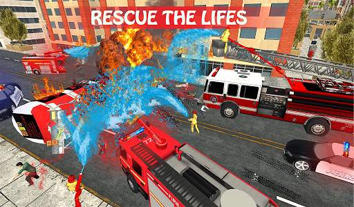 Emergency Fire Fighter Simulator: Fire Engine Game screenshot 7