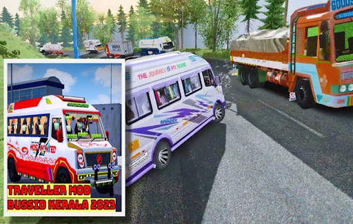 Traveller Mod Bussid Kerala screenshot 15