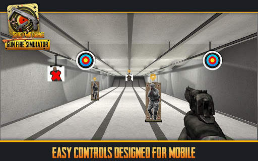 Shooting Range Gun Simulator - Gun Fire screenshot 1
