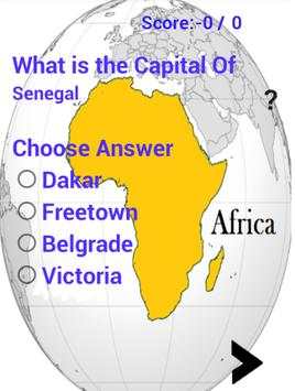 World Capitals Quiz screenshot 6