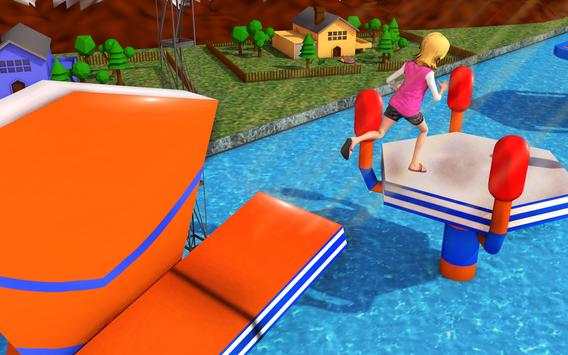 Stuntman Run - Water Park 3D screenshot 3