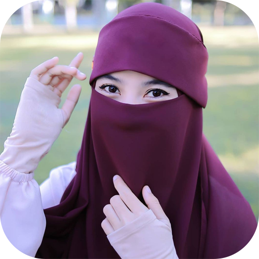 Islamic Niqab Girls DPZ Wallpapew 2022 icon