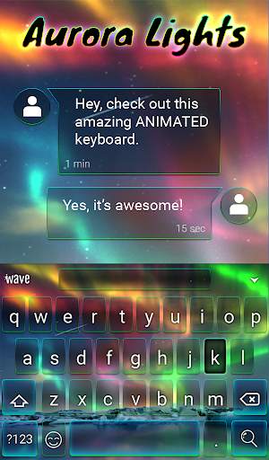 Aurora Live Wallpaper Theme screenshot 3