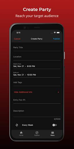 Party Hunt - Live Music Events screenshot 7