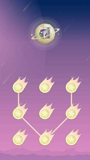 AppLock Live Theme Shooting Star screenshot 1