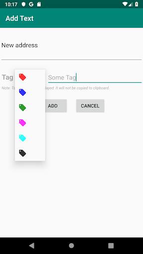 Quick Copy : Paste text and share images easily скриншот 2