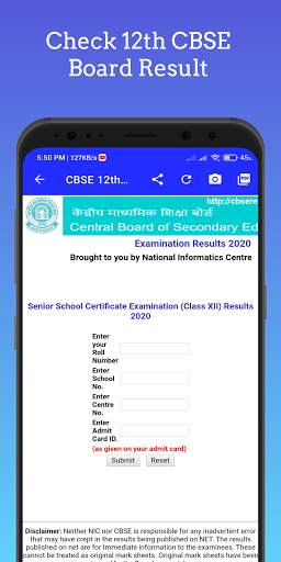 CBSE Board Result 2021 class 10th 12th cbse result screenshot 5