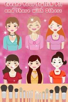 Face Make-Up Editor Makeover 5 تصوير الشاشة