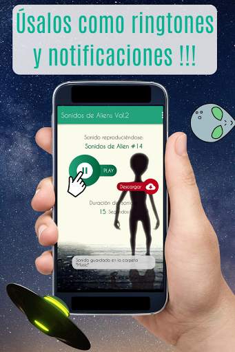 Sonidos de Aliens y OVNI para Celular gratis screenshot 3