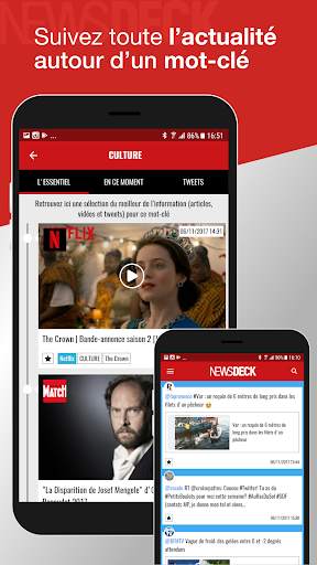 Newsdeck: Actu, News en direct screenshot 3