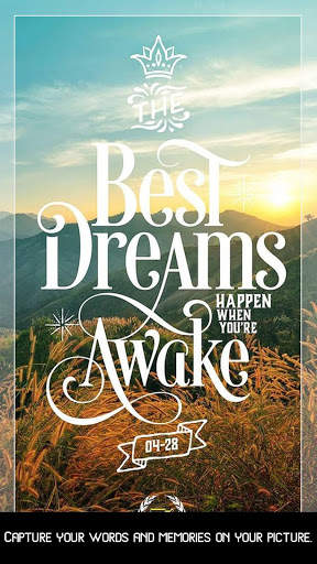 Typo Style - Add text on Pictures, cool fonts 1 تصوير الشاشة