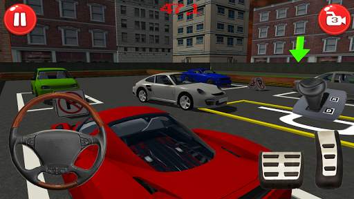 3d Car Parking Nissan screenshot 4