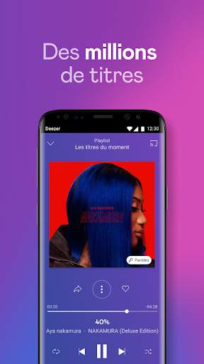 Deezer - Musique & Podcasts screenshot 1