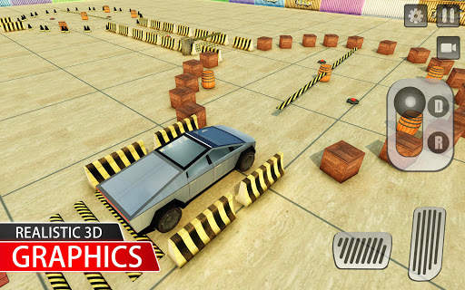 Cyber Pickup Truck Parking 3D screenshot 3
