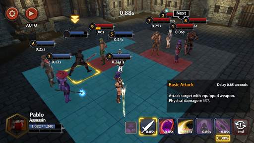 Chrono Clash - Fantasy Tactics Simulator screenshot 4