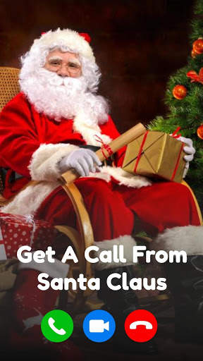 Video Call from Santa Claus (Simulated) screenshot 1