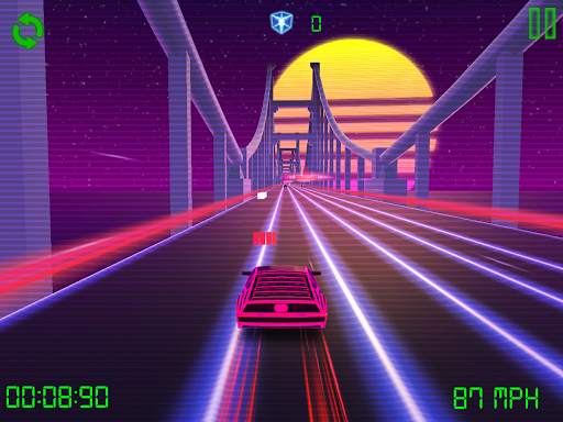 Retro Drive - Xmas edition screenshot 15