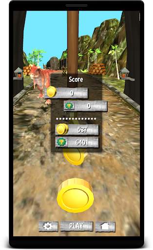 Jurassic Runner Raptor World Island Run screenshot 3