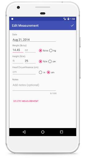 Child Growth Tracker screenshot 8