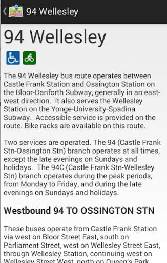 Toronto Bus/Subway (Offline) screenshot 2