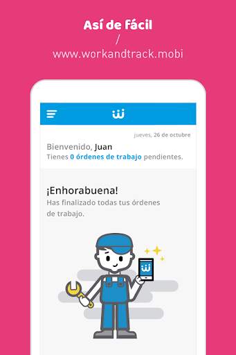 Work&Track Mobile | Gestión de screenshot 5
