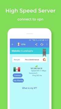 Mexico VPN Master - Touch VPN Speed screenshot 2