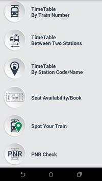 Offline Indian Rail Time Table screenshot 2