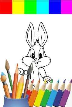 Coloring Bunny Games Paint screenshot 1