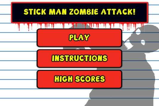 Stick Man Zombie Attack screenshot 3