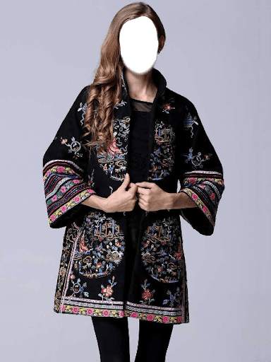Embroided Winter Women Coat screenshot 3
