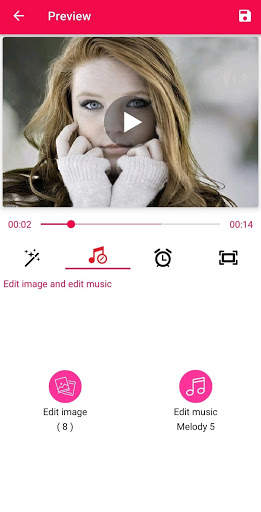 Make a video with pictures and music screenshot 5
