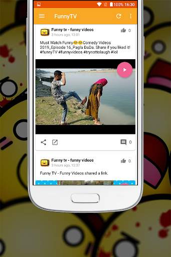 FunnyTV - Funny Videos Clips - Free App screenshot 4