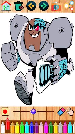 Teen coloring the titans adventures screenshot 5