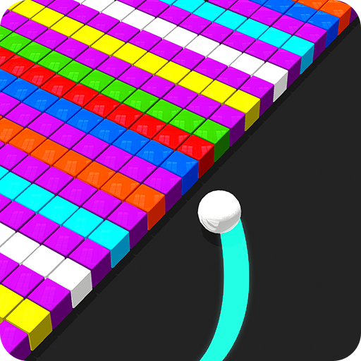 Color Ball Rolls Crazy Tracks icon