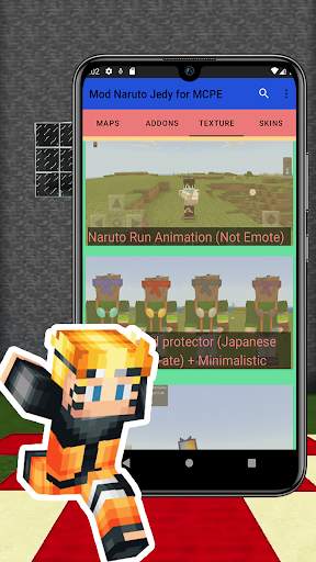 Mod Naruto Jedy for MCPE screenshot 2