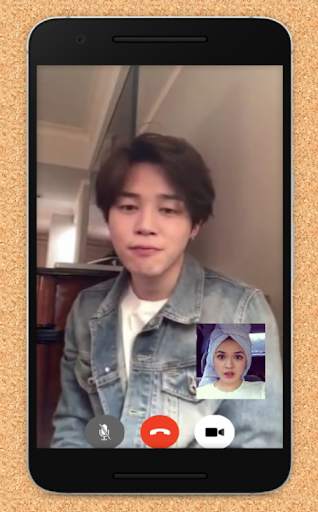 Jimin BTS Fake Video Call screenshot 2