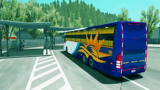 Offroad Bus Driving Simulator 2021: Hill Bus Drive screenshot 4