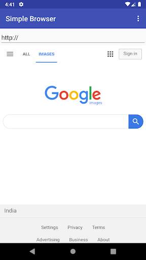 Simple Browser screenshot 3