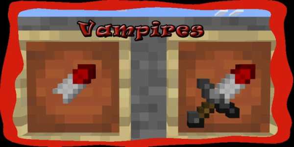 Vampires mod for Minecraft screenshot 4