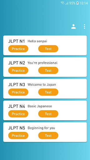 JLPT Test: N5 - N1 screenshot 1