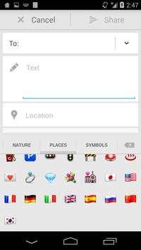 Sliding Emoji Keyboard - iOS screenshot 4