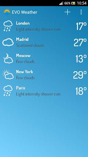 EVO Weather screenshot 1