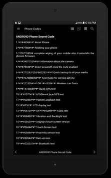 Phones Secret Codes скриншот 11