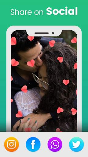 Animation Effects Video Maker - Heart Effect video screenshot 6